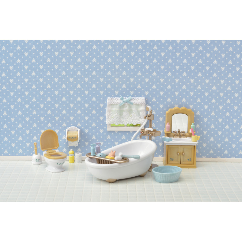 Sylvanian Families landhuisstijl badkamer meubelspelset