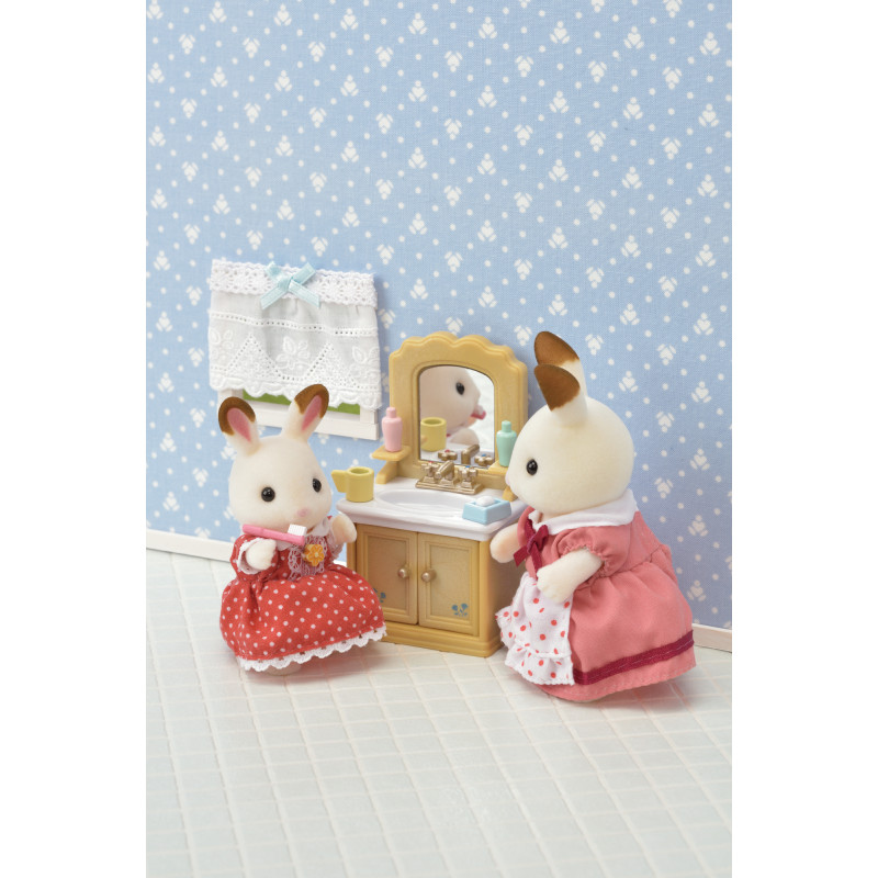 Sylvanian Families landhuisstijl badkamer meubelspelset
