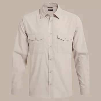 Craghoppers Kiwi II langarmelig reisoverhemd - Oatmeal - XL