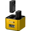 Hähnel ProCube 3 Twin oplader voor camera's Nikon (1000 577.1)