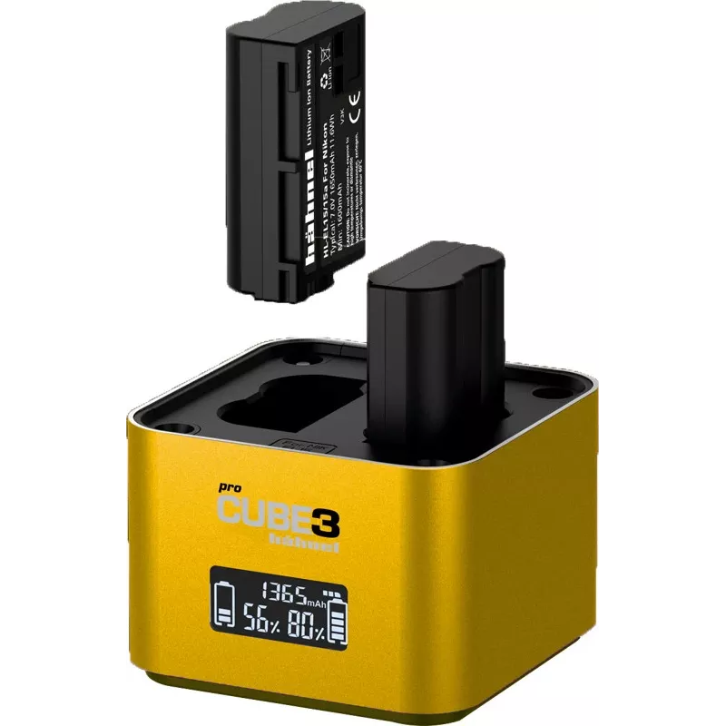 Hähnel ProCube 3 Twin oplader voor camera's Nikon (1000 577.1)