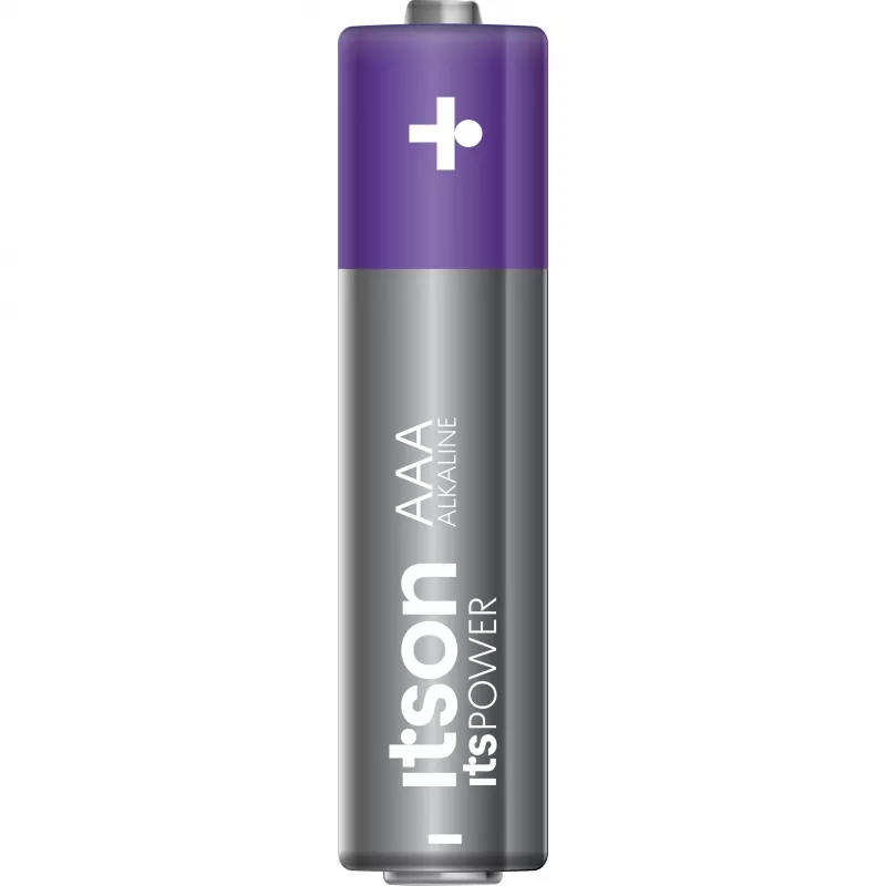 ITSON LR03IPO/8CB alkaline AAA batterijen, 8-pack, 1,5V, lange houdbaarheid