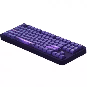 Dark Project ALU87B Celestial aluminium TKL toetsenbord, G3MS Voidstone switches, US layout