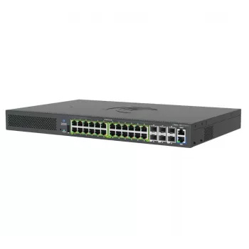 Cambium Networks cnMatrix EX3030RM-P 24-poorts Gigabit PoE+ managed switch met 4x 10G SFP+ uplinks