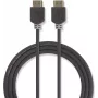 Nedis High Speed HDMI-kabel met Ethernet 4K@60Hz 18 Gbps 7,5 m Antraciet