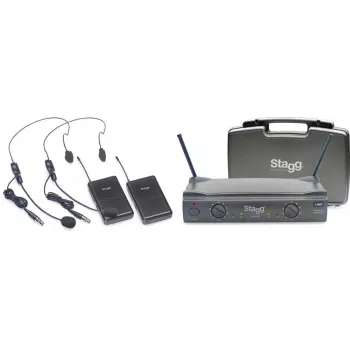 Stagg SUW 50 HH EG EU UHF draadloos handmicrofoonsysteem (863-865 MHz)