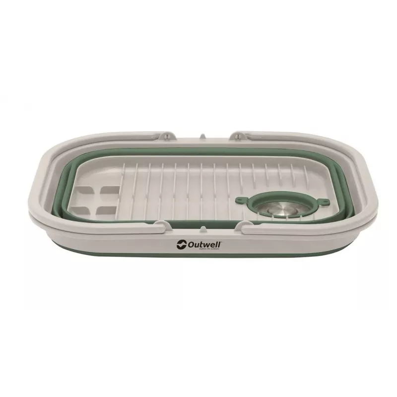 Outwell 651131 opvouwbare campingwatertank 10L met kraan - blauw/grijs
