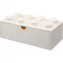 LEGO Brick 8 bureaulade witte opbergbox met 8 noppen
