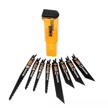 DEWALT Xtreme Runtime 8-delige reciprozaagblad-set