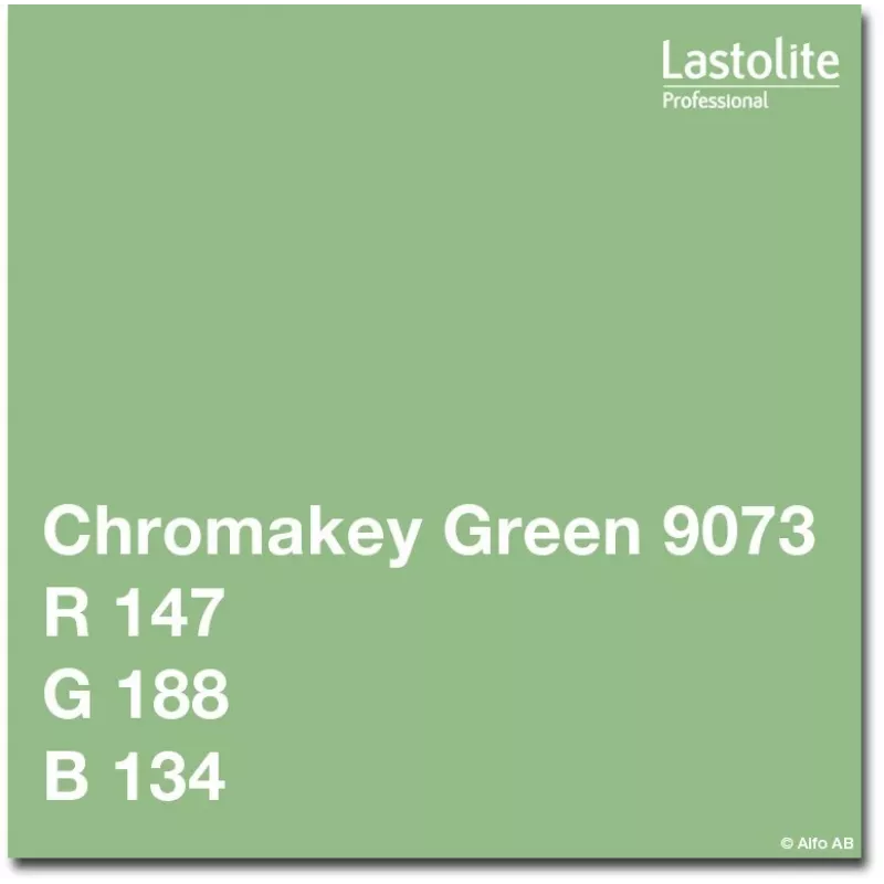 Manfrotto papieren achtergrond 2,72 x 11 m, chromakey-groen (LL LP9073)