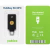 YubiKey 5C NFC beveiligingssleutel - zwart/goud