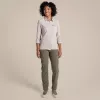 Craghoppers NosiLife Pro LS Shirt III dames reishemd - Soft Mushroom, XS