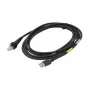 Honeywell CBL-500-300-S00-07 USB-stroomkabel, 3m, zwart, type A naar type B, 5V