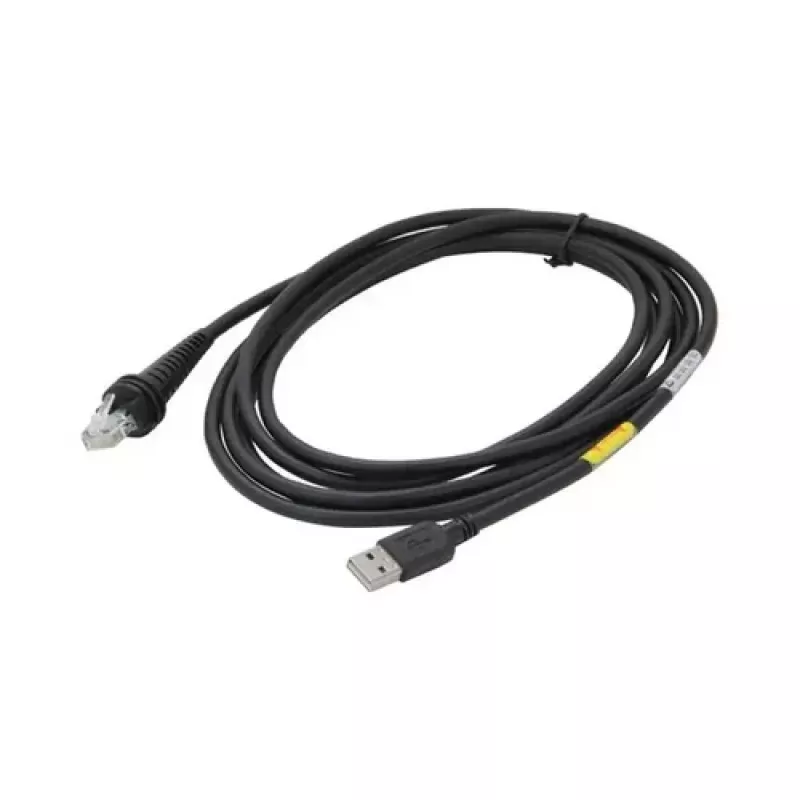 Honeywell CBL-500-300-S00-07 USB-stroomkabel, 3m, zwart, type A naar type B, 5V