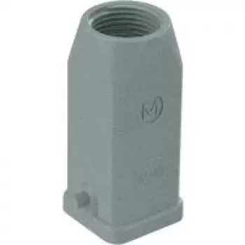 HARTING Han 3A kap M20 rechte kabeluitgang stofgrijs 19200031440