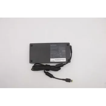 Lenovo 300W slim AC-adapter voor laptops - 19.5V 15.38A, 4-pin-DIN, zwart
