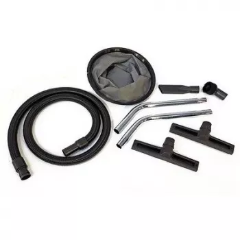 VIPER LSU255 professionele nat-/droogzuiger, dubbele 1000W-motoren, 55L polyethyleen container, 38mm slang, wagen