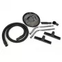 VIPER LSU255 professionele nat-/droogzuiger, dubbele 1000W-motoren, 55L polyethyleen container, 38mm slang, wagen