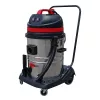 VIPER LSU255 professionele nat-/droogzuiger, dubbele 1000W-motoren, 55L polyethyleen container, 38mm slang, wagen