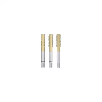 M5 handtap-set, 3-delig, HSSE TiN-gecoat, DIN 352, 6HX, voor roestvrij staal