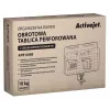 Activejet APB-006B roterende geperforeerde bureau-organizer met verticale documenthouder, zwart