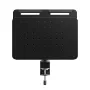 Activejet APB-006B roterende geperforeerde bureau-organizer met verticale documenthouder, zwart