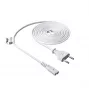 Akyga AK-RD-06A netsnoer CEE 7/16 (eurostekker) naar IEC C7, 2,5 A, 1,5 m, wit