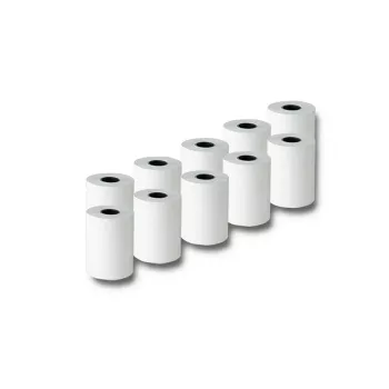 Qoltec thermopapierrol 57 x 15 | 55g/m² | 10 stuks | BPA-vrij
