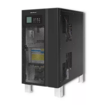 Qoltec 53948 3-fasige online dubbelconversie-UPS 10kVA 8kW met LCD