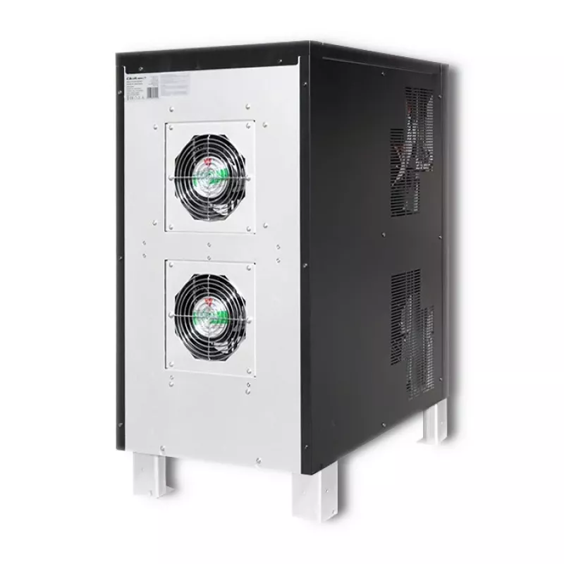 Qoltec 53948 3-fasige online dubbelconversie-UPS 10kVA 8kW met LCD