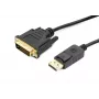 Accura DisplayPort naar DVI-D adapterkabel 1,8 m zwart