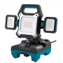 Dedra DED6907H hybride LED-werkplaatslamp 25W/45W 2500lm/4000lm 18V/230V IP54