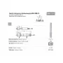 M20 x 1,5 metrische fijndraad machinedraadtap, DIN 2181, 6H-tolerantie, HSS, blank