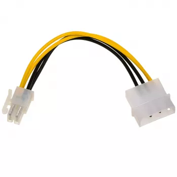 AKYGA AK-CA-12 Molex-naar-P4-adapterkabel 15cm