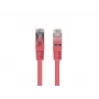 Lanberg 10-pack Cat.6 FTP patchkabel 0,5 m rood Fluke Passed