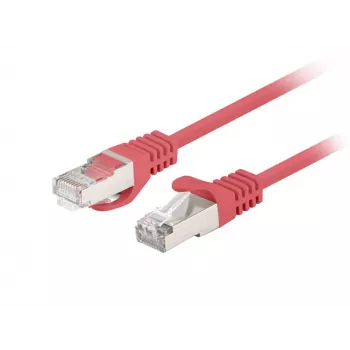 Lanberg 10-pack Cat.6 FTP patchkabel 0,5 m rood Fluke Passed