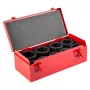 NEO TOOLS 1-inch Slagschroevendraaier-dopsleutelset, 9-delig, 27-50 mm, Cr-Mo, DIN 3121