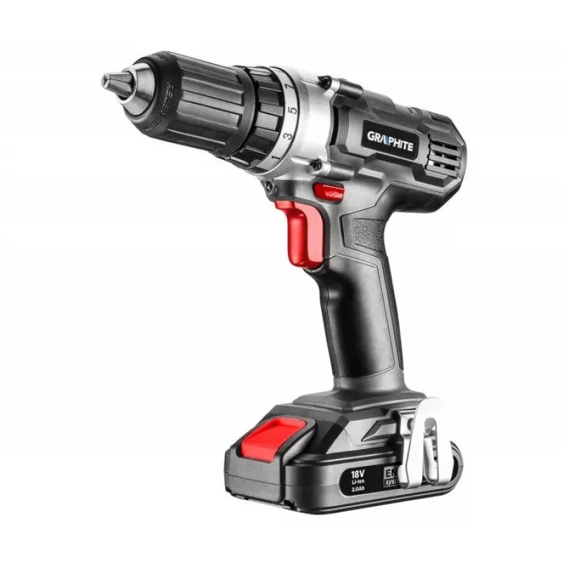 GRAPHITE 58G006 snelspannende boorschroefmachine Energy+ 18V 1250 t/min