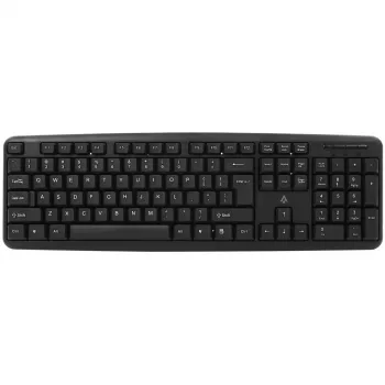 Accura Vista ACC-K1411 bedrade toetsenbord in volledige grootte, USB, QWERTY, zwart