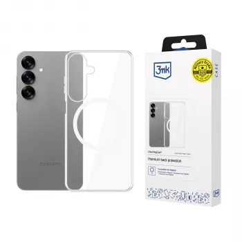 3mk Clear MagCase Samsung Galaxy S25 transparante MagSafe telefoonhoes