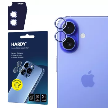 3MK HARDYLens Protection Pro camera-lensbescherming voor Apple iPhone 17 - blauw