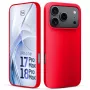 3mk Hardy Mellow hoes voor Apple iPhone 17 Pro Max / 18 Pro Max rood