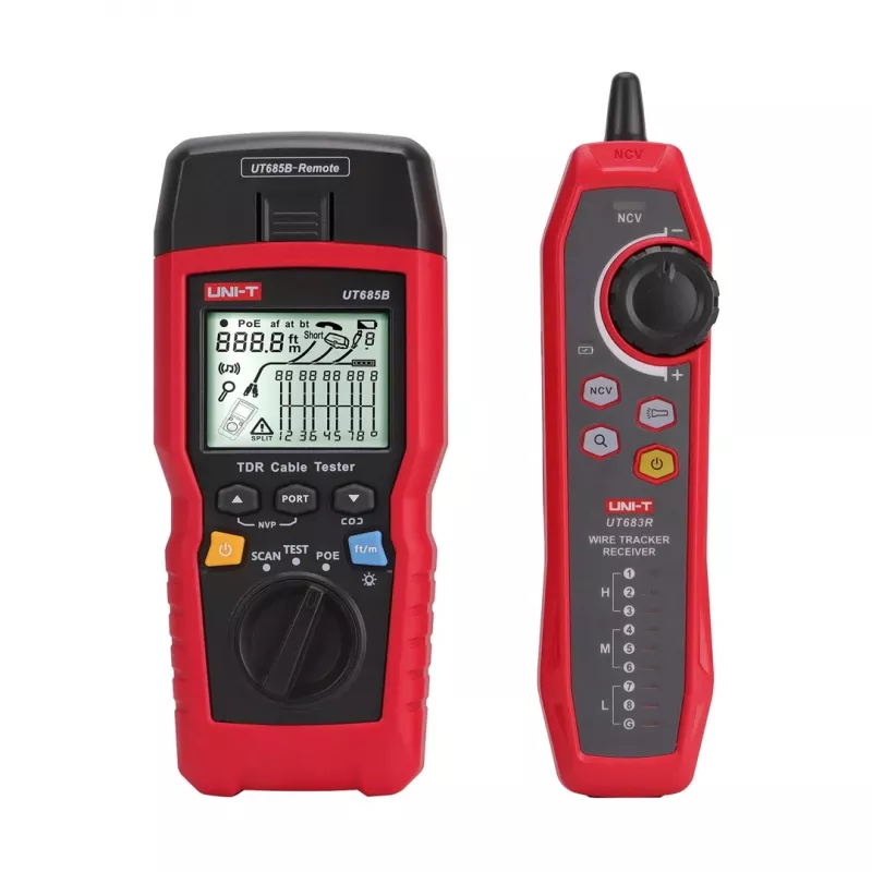 UNI-T MIE0528 UT685B KIT kabelcertificeerder & netwerktester