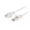 Lanberg 10-pack Cat.6 FTP patchkabel 0,5 m wit Fluke Passed
