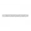 LANBERG 19 inch 1U kabelorganizer met 5 metalen houders type B, grijs
