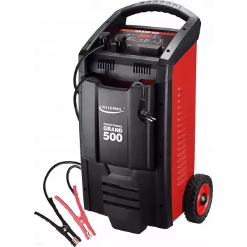 WELDMAN GRAND 500 gelijkrichter met startondersteuning – 500A MMA-lasmachine, 3-fase 400V, startondersteuning 12V/24V
