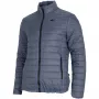 4F heren gewatteerde jas H4L21 KUMP004 donkergrijs melange maat S
