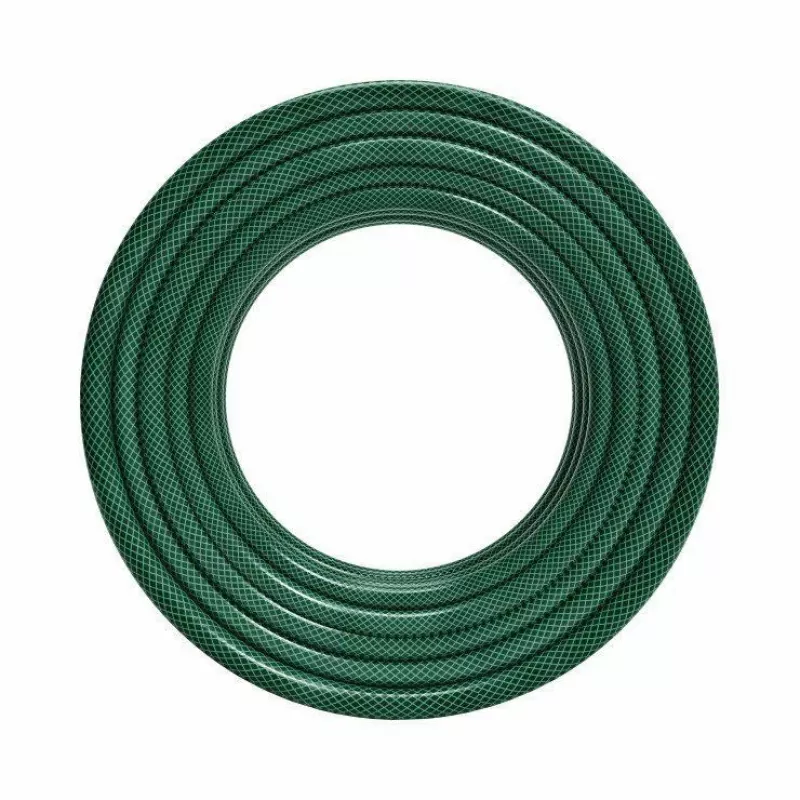 AWTOOLS AW70424 1/2 inch 25m 3-laags versterkte PVC-tuinslang, 8 bar, UV- en algresistent, groen