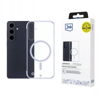 3MK Just20g MagCase voor Samsung Galaxy S26+ transparante MagSafe-achterkant hoes