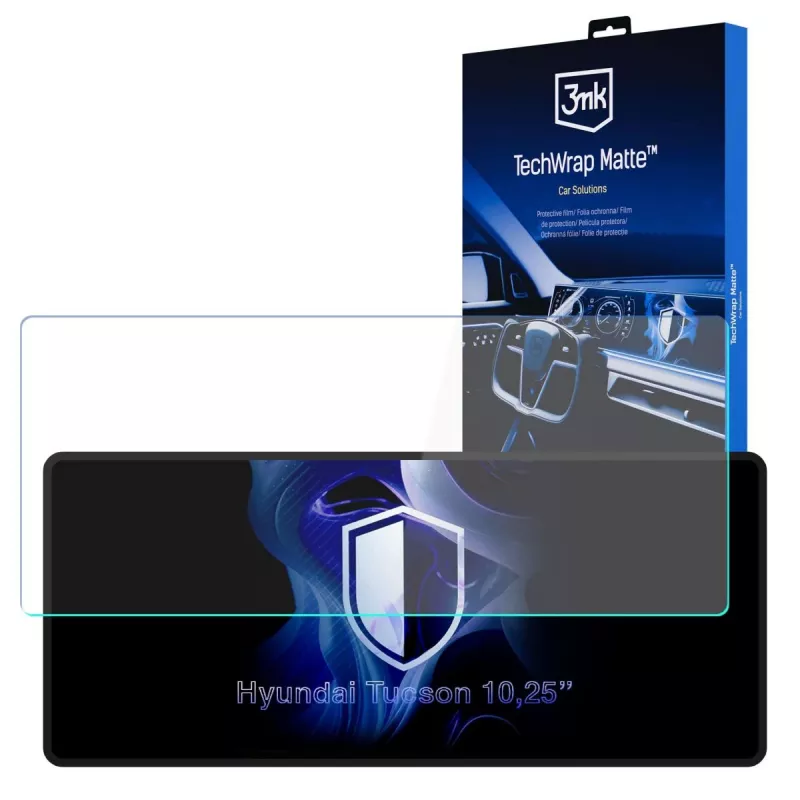 3MK PROTECTION Hyundai Tucson 10,25 inch (2020-2024) TechWrap Matter bescherming voor het centrale display